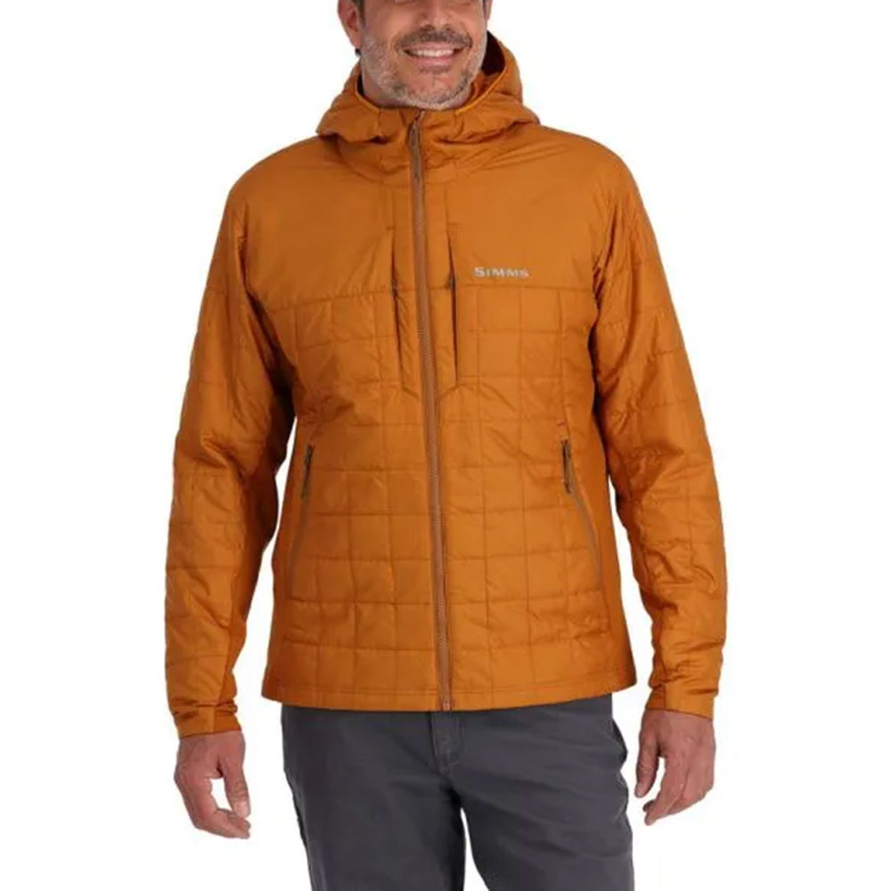 【 廃番特価 44%オフ】 SIMMS シムス フォールランフーディー【サイズ:US XL カラー:チェスナット】