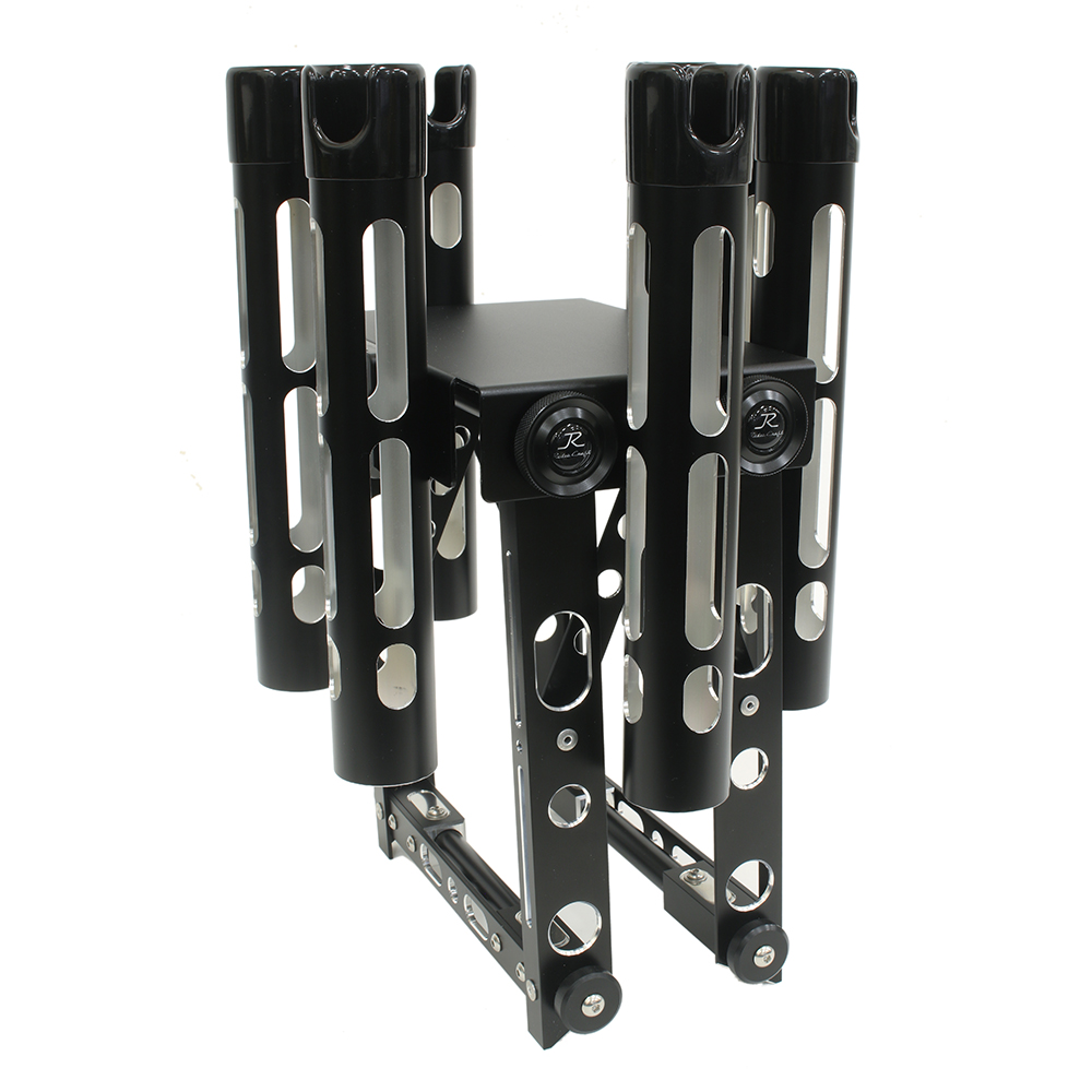 Rodio Craft ロデオクラフト スーパーカスタムロッドスタンド(7本用)【ブラックエディション】