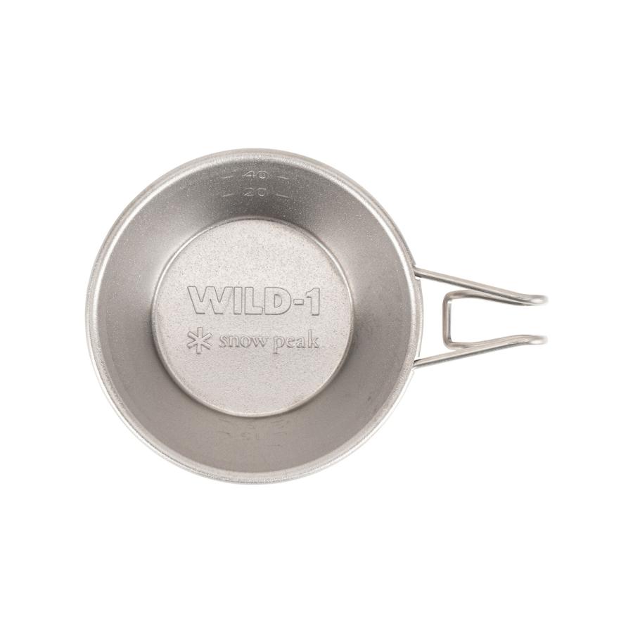WILD-1 40周年記念企画商品 】 スノーピーク チタンミニシェラカップ 