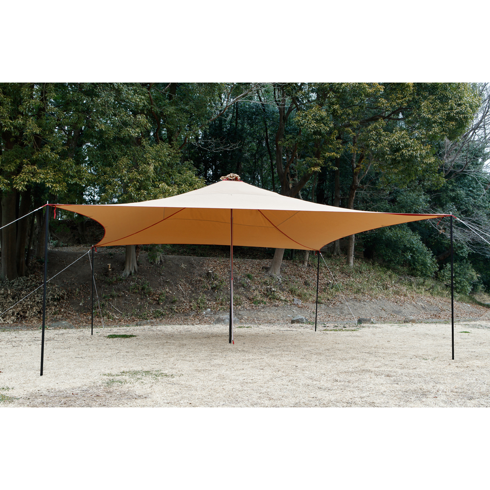 tent-Mark DESIGNS　青空タープ 専用 スチールポール セット BLACK