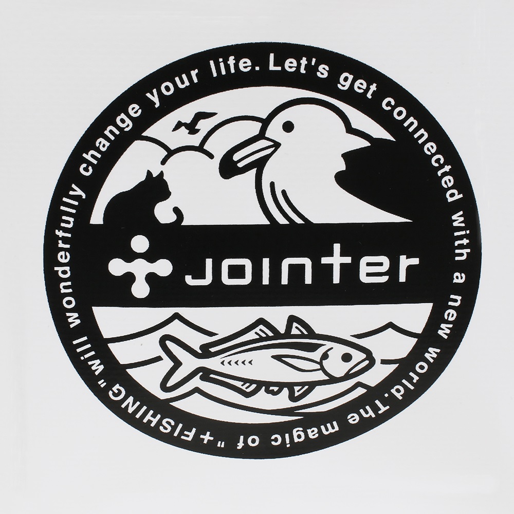 Jointer ジョインター×ストリームトレイル　フィッシング”SANPO” BAG　ホワイト【ウミネコ/アジ】