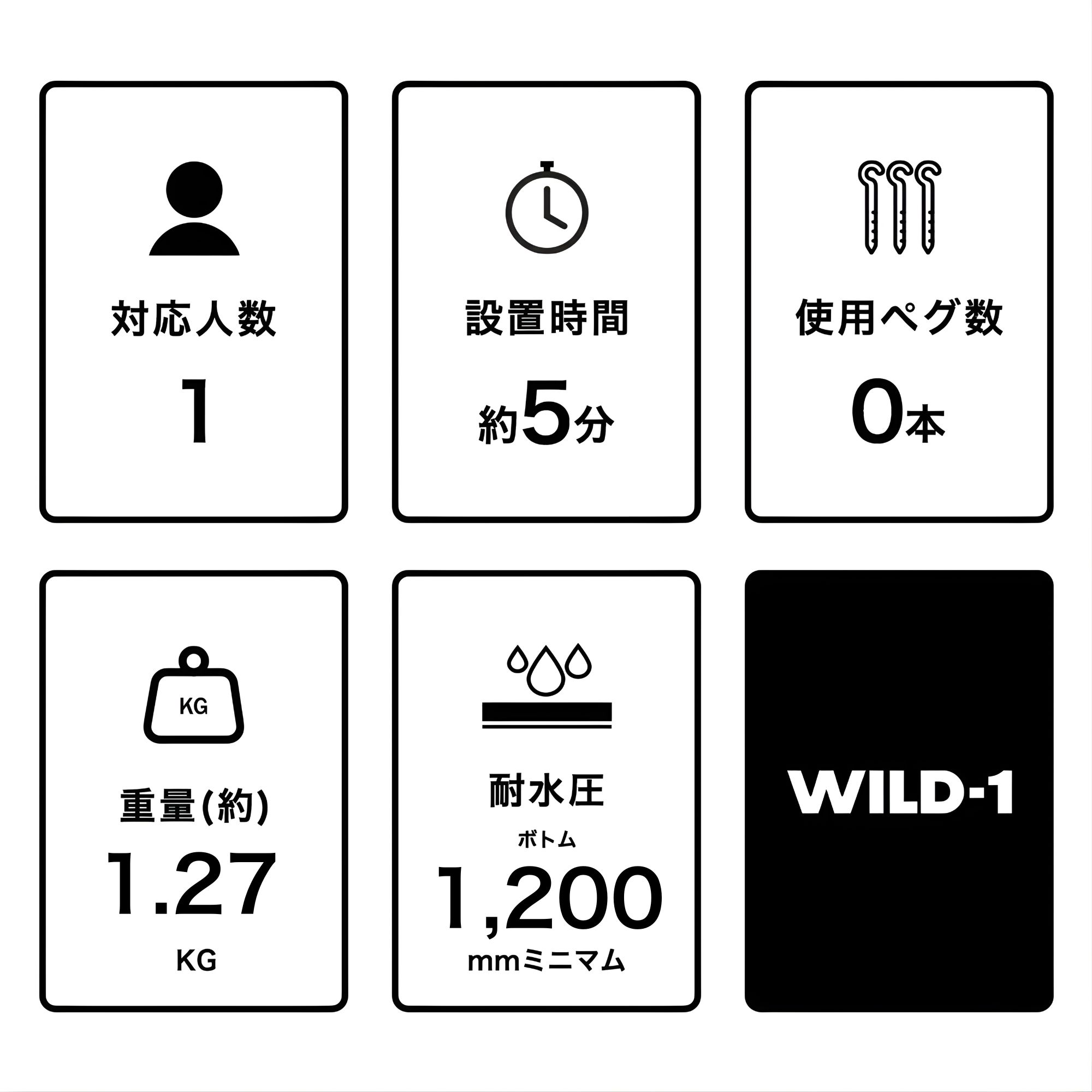 テンマクデザイン モノポールインナーテント+ ブラック