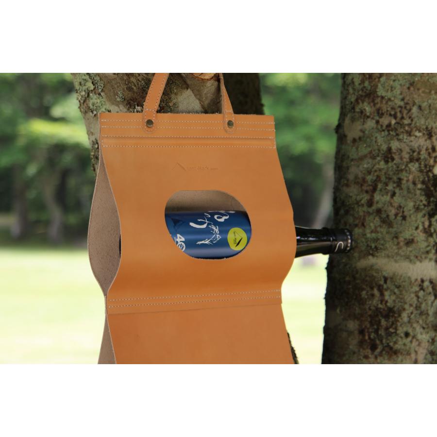 テンマクデザイン レザーボトルラック