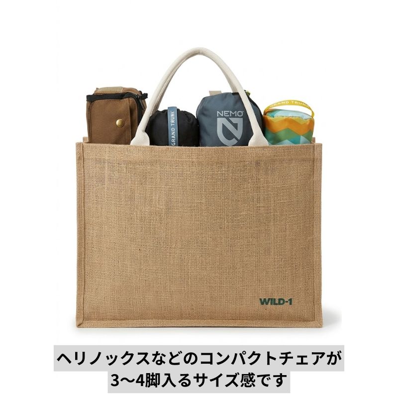 WILD-1 JUTE(��) �G�R�o�b�O