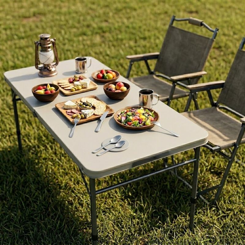 �N�I���c �Z���^�[�t�H�[���f�B���O�e�[�u�� �yS�z �O���[ QPRT352 (Qualz)