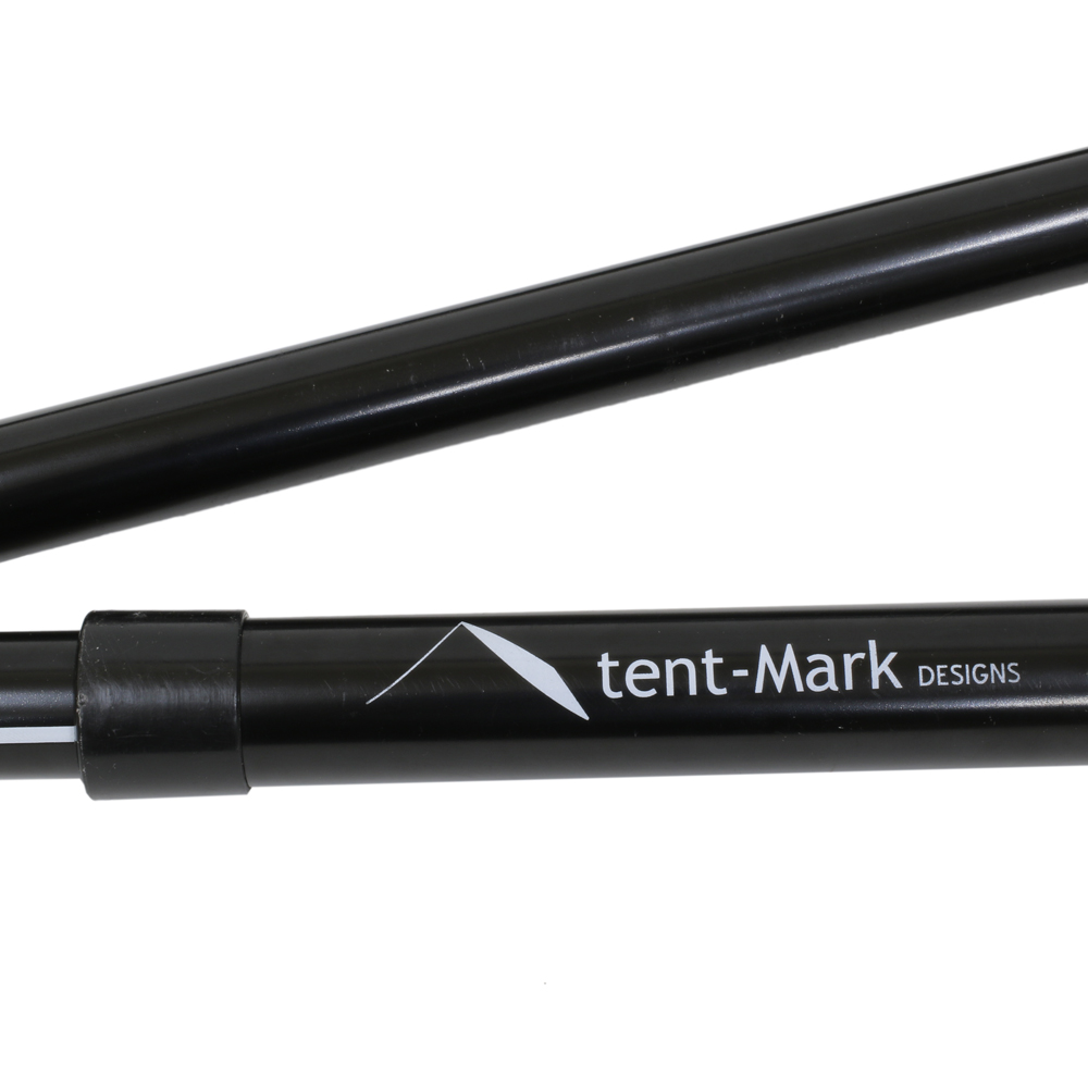 tent-Mark DESIGNS　青空タープ 専用 スチールポール セット BLACK