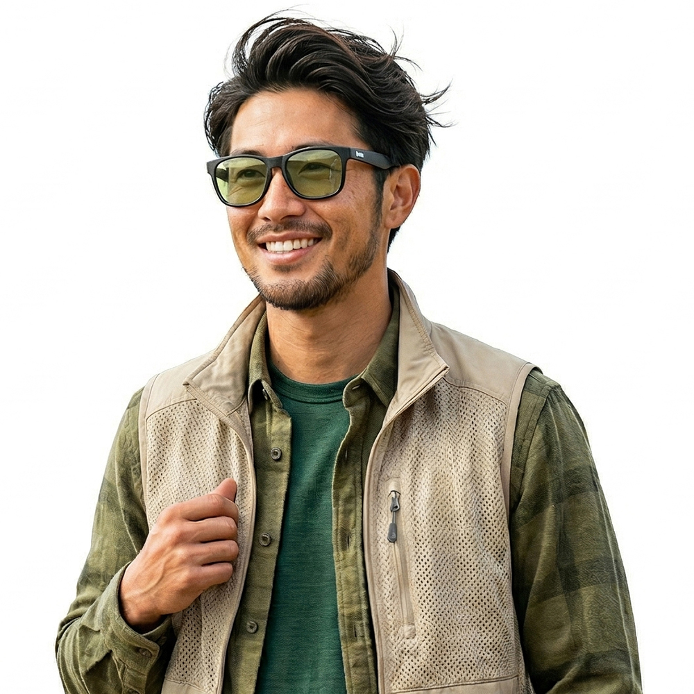 �y �W���C���^�[ �ʒ����f�� �z DANG SHADES�@LOCO�@�u���b�N�y�i�`�������O���[�����{���Ό������Y�z�R���{���胂�f��2026