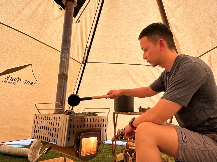 �e���}�N�f�U�C���@�E�b�h �X�g�[�u �A�E�g�T�C�h�G�A �T�E�i �X�g�[�u L