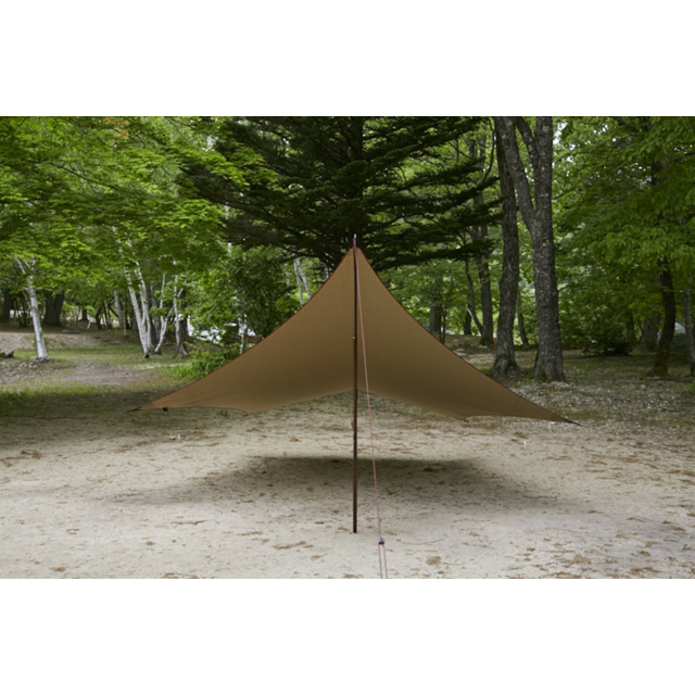 アウトドア テント/タープ tent-Mark DESIGNS ムササビウイング 13ft.TC “焚き火” version 