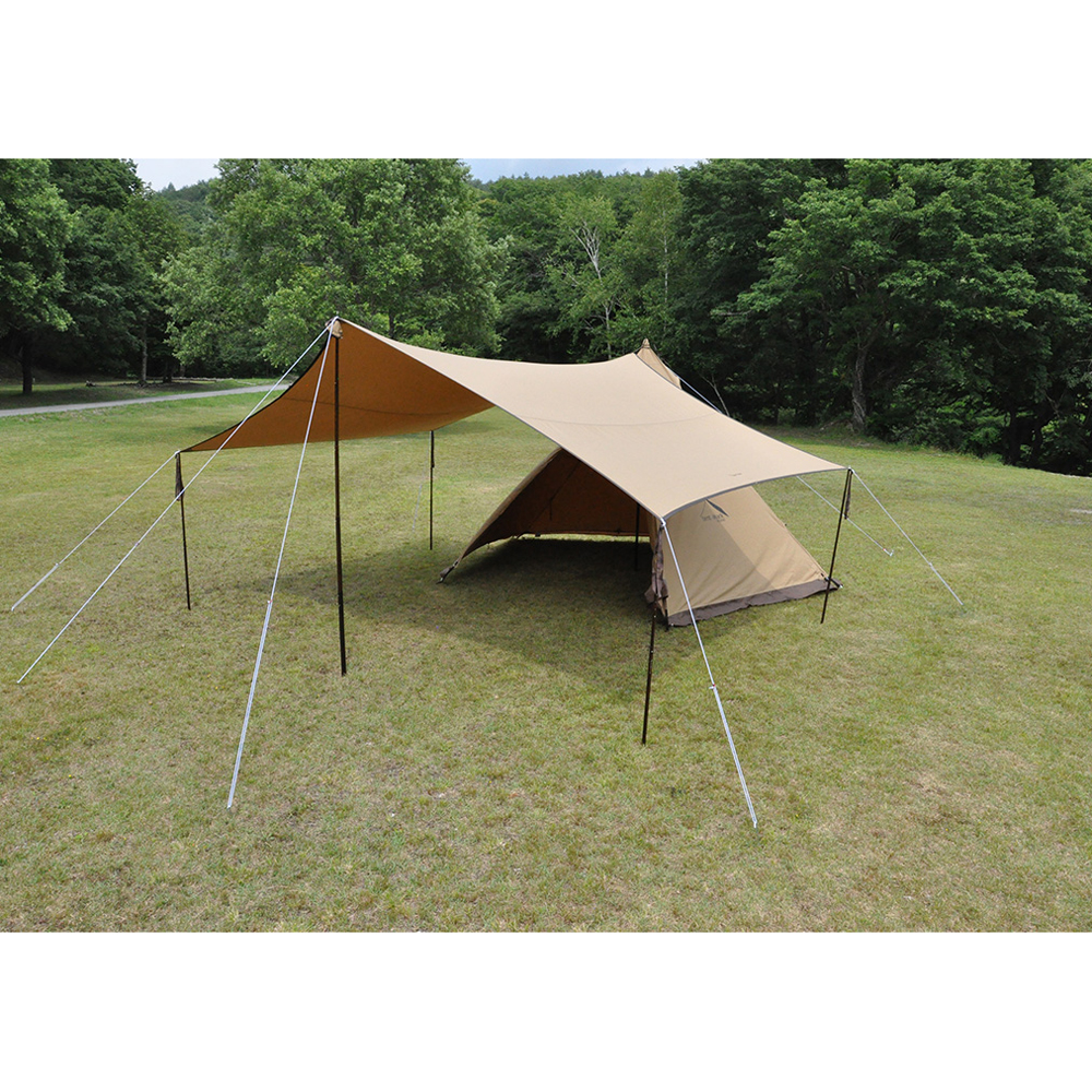 tent-Mark DESIGNS 青空タープ 専用 スチールポール セット BLACK