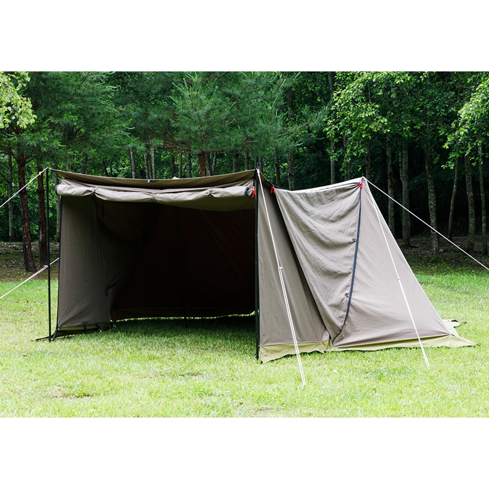 tent-Mark DESIGNS 大炎幕の前幕: キャンプ トレッキングギア WILD-1 