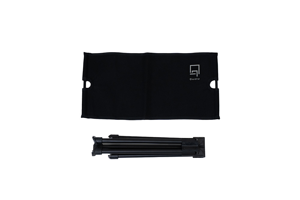 クオルツ トレッキングチェア ブラック QPRC346 (Qualz)