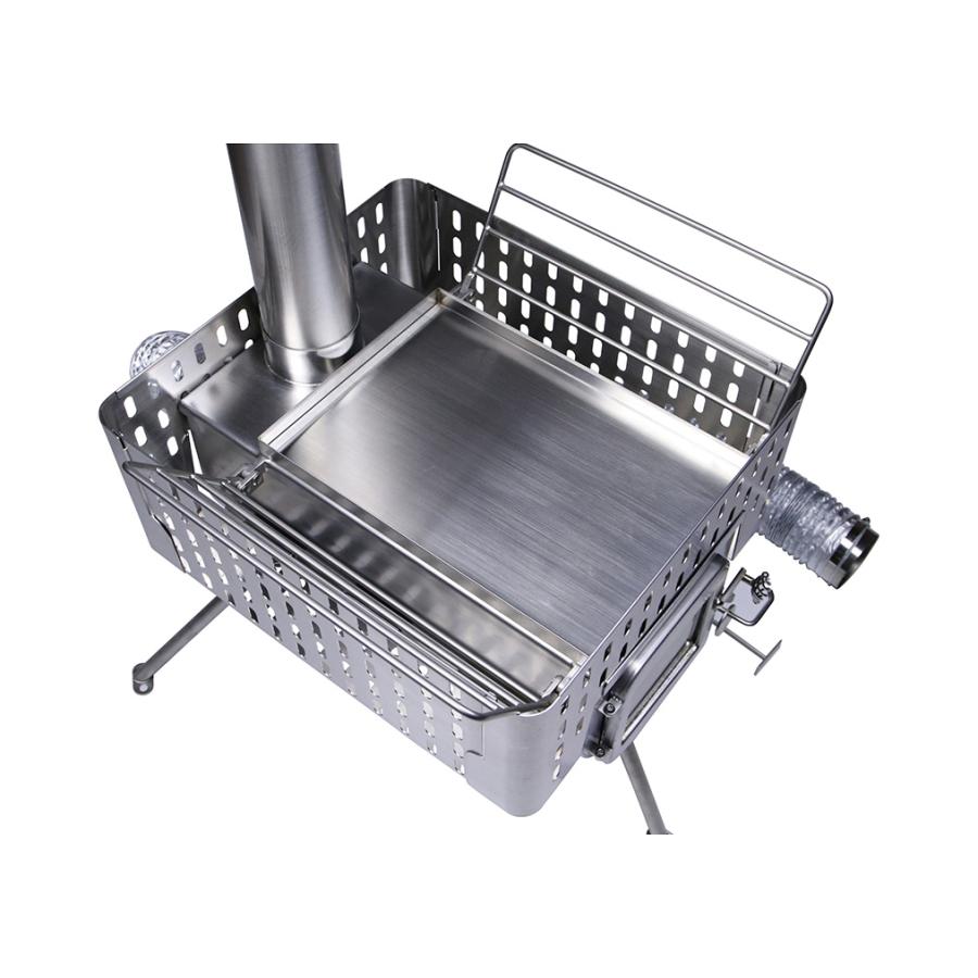 テンマクデザイン ウッド ストーブ アウトサイドエア サウナ ストーブ L