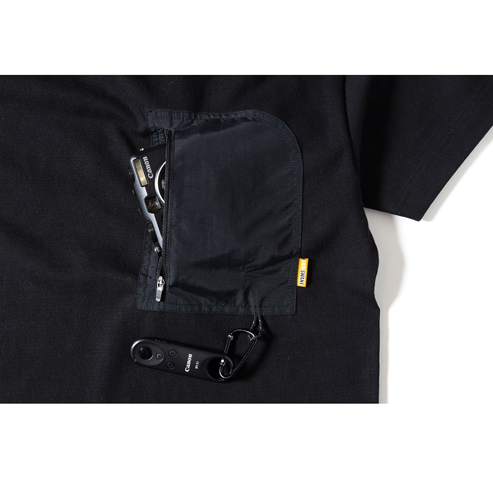 【数量限定特価 39％OFF】グリップスワニー GSC-34 メンズ ギアポケットTシャツ2.0【カラー：インクブラック　Mサイズ】