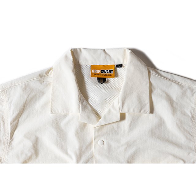【数量限定特価 55％OFF】グリップスワニー GSS-31 メンズ サプレックス キャンプシャツ2.0【カラー：ホワイト　Lサイズ】