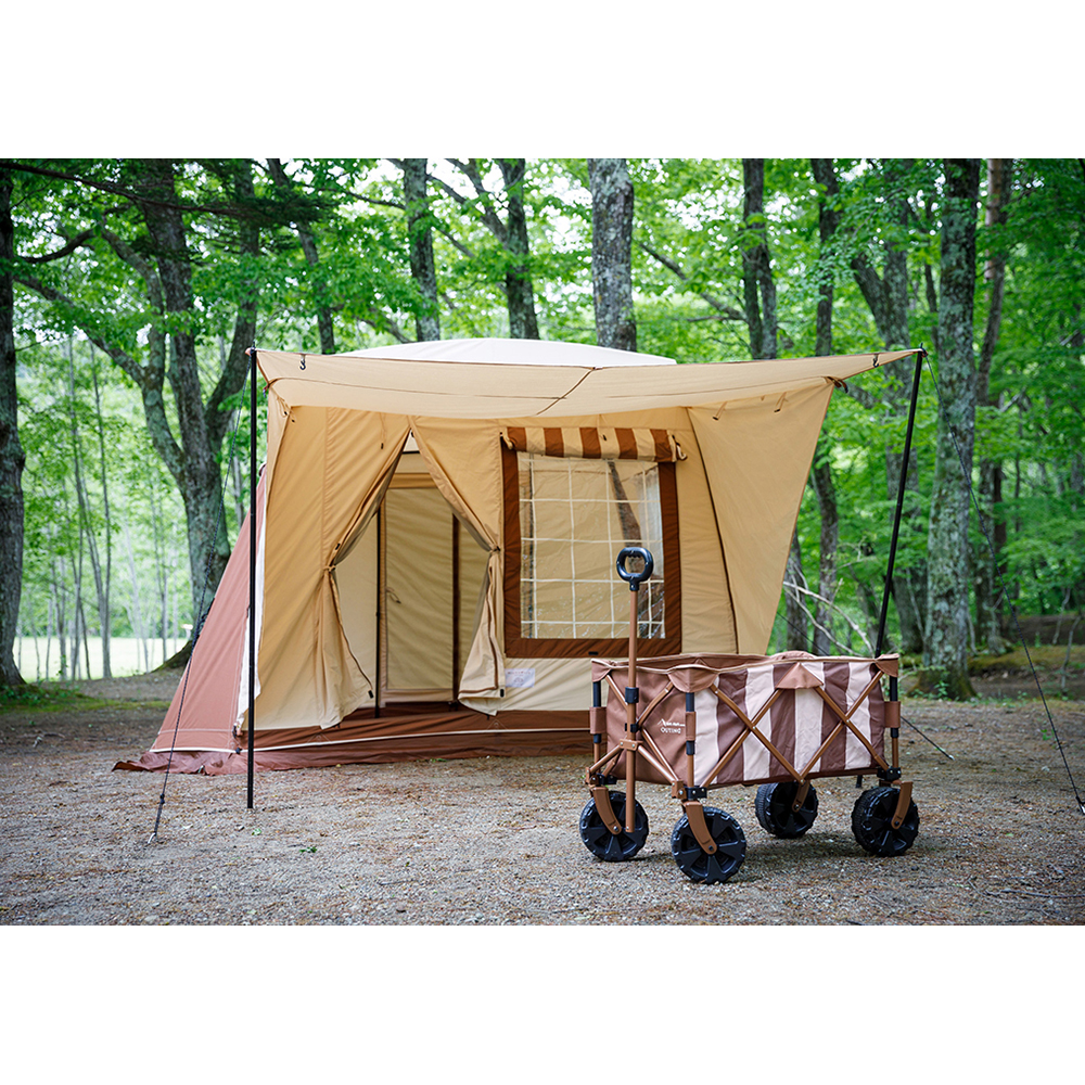 tent-Mark DESIGNS ストライプワゴン: キャンプ トレッキングギア WILD