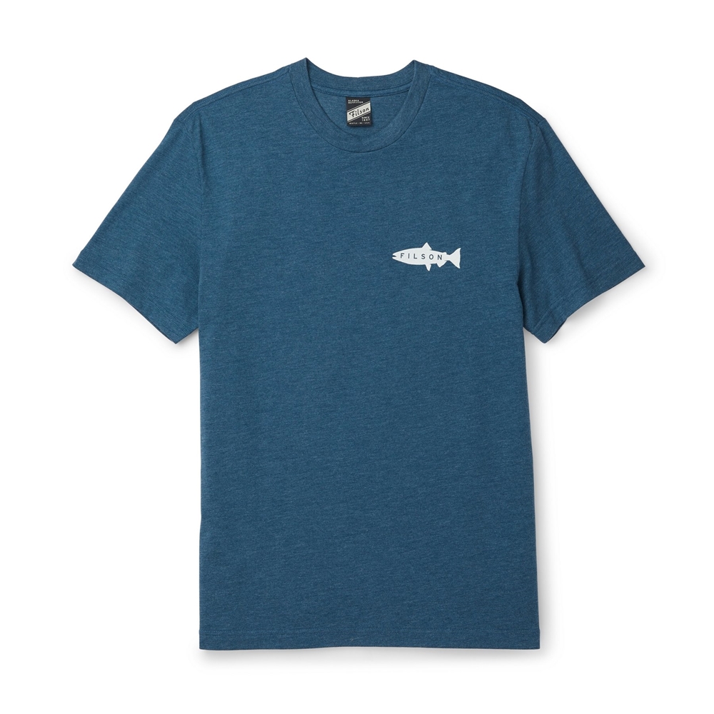 Filson フィルソン Buckshot T Shirt バックショット ｔシャツ サイズ Us S カラー Blue Us S Blue フィッシング Wild 1 オンラインストア