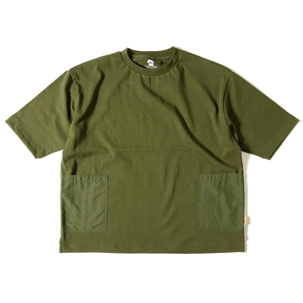 グリップスワニー　GSC-35    メンズ 　キャンプポケットTシャツ2.0 【カラー：アルファオリーブ　Sサイズ】