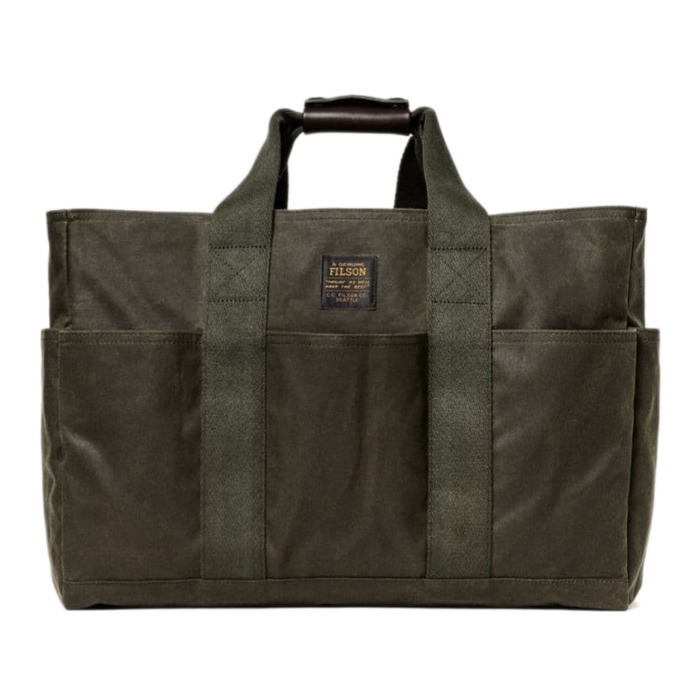 ���N���N�n�����@43���I�t�� FILSON �t�B���\�� Tin Cloth Supply Tote �e�B���N���X�T�v���C�g�[�g�y �_�[�N�O���[���z