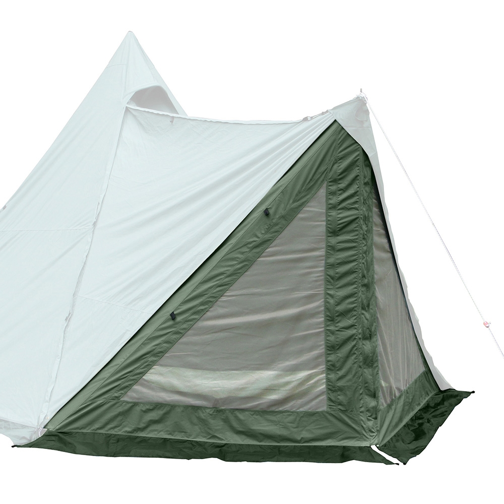 tent-Mark DESIGNS　サーカスTC DX専用窓付きフロントフラップ【ダックグリーン】