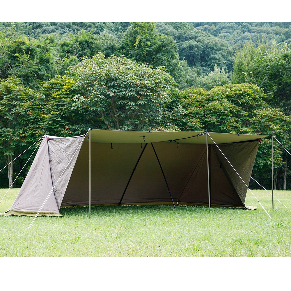 廃番特価 20％オフ】tent-Mark DESIGNS 炎幕フロンティア: キャンプ