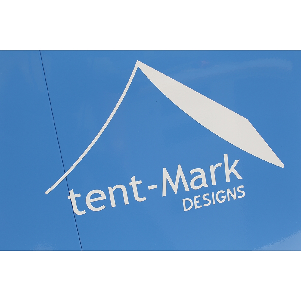 tent-Mark DESIGNS　カッティング ステッカー　ホワイト　スクエア