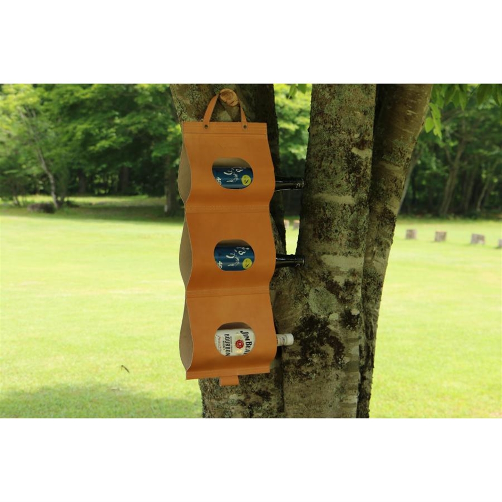 テンマクデザイン レザーボトルラック