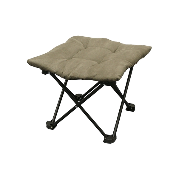 【QIANLI】2点セット クオルツ オットマンスツール QPRC375 (Qualz): キャンプ