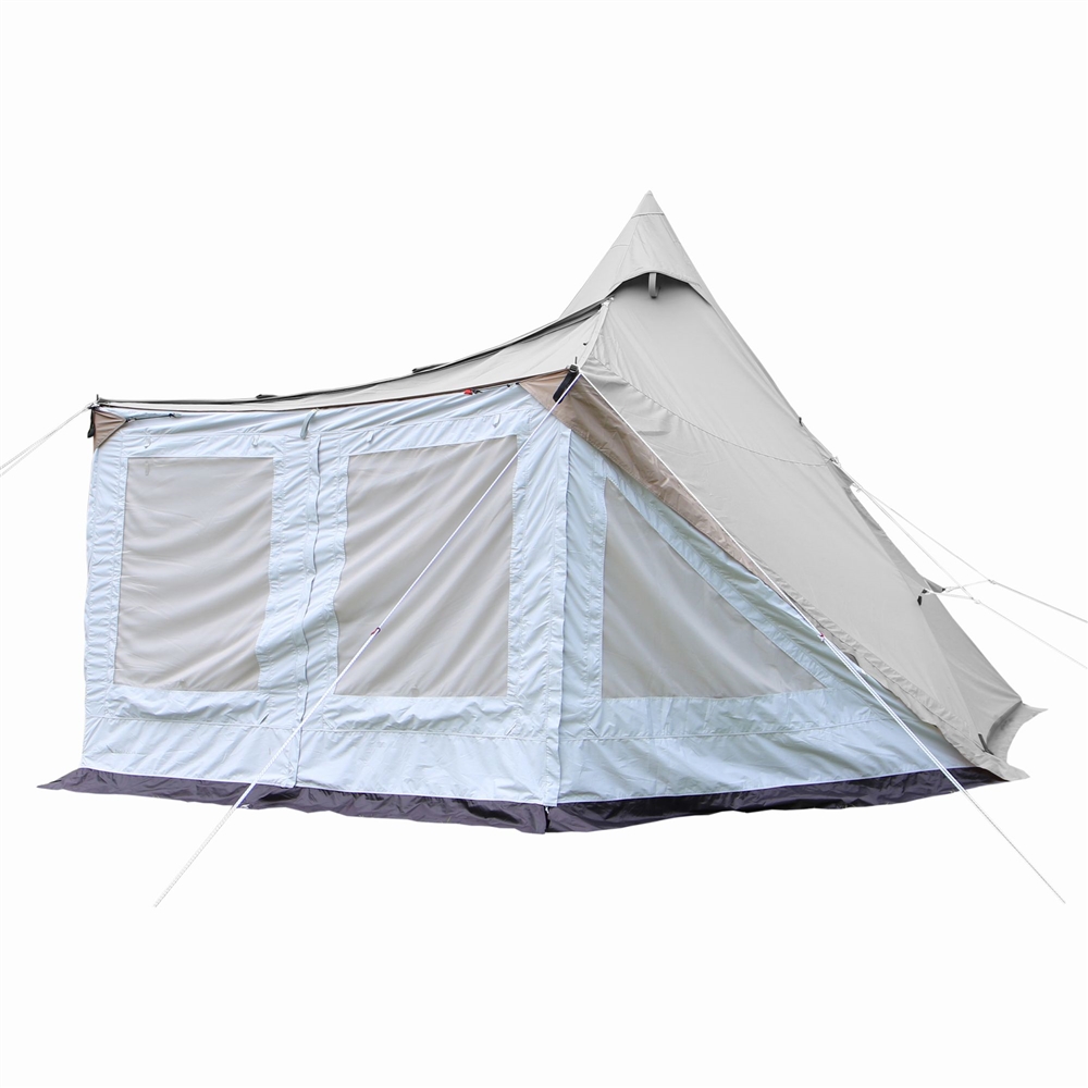 テンマクデザイン サーカスTC DX フロントフラップセット サーカスTC DX専用窓付きフロントフラップサンドカラー｜TENT