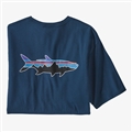 patagonia パタゴニア メンズ・フィッツロイ・フィッシュ・オーガニック・Tシャツ【サイズ：US S カラー:TIBT】