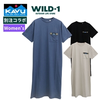 WILD-1×KAVU別注 W's ウェビングテープポケット ワンピース
