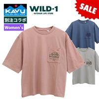 �ySALE�z WILD-1× KAVU �ʒ� Ws �����|�P�b�gTee