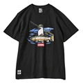 ジョインター× チャムス フィッシング Tシャツ ブラウンラウト【 ブラック】