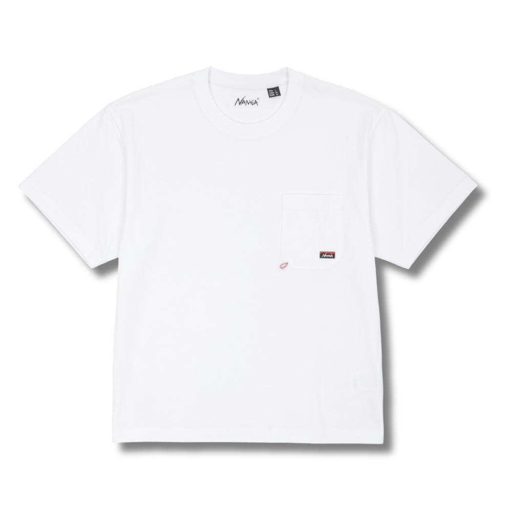 NANGA × WILD-1�ʒ� �G�R�n�C�u���b�h�|�P�b�gT QNAME�@WHITE�@M