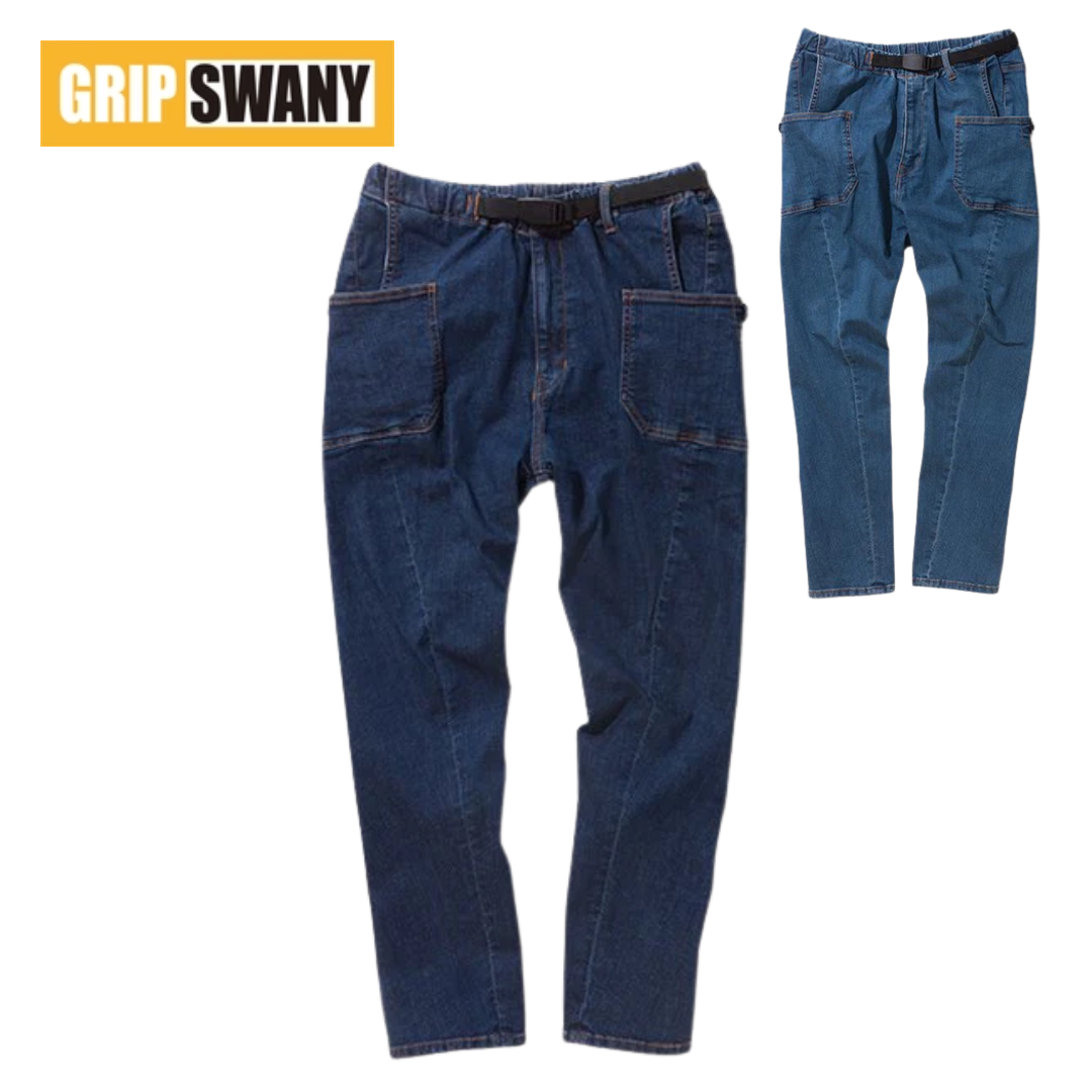 グリップスワニー GSP-43V ジョグ3Dキャンプ パンツ デニム