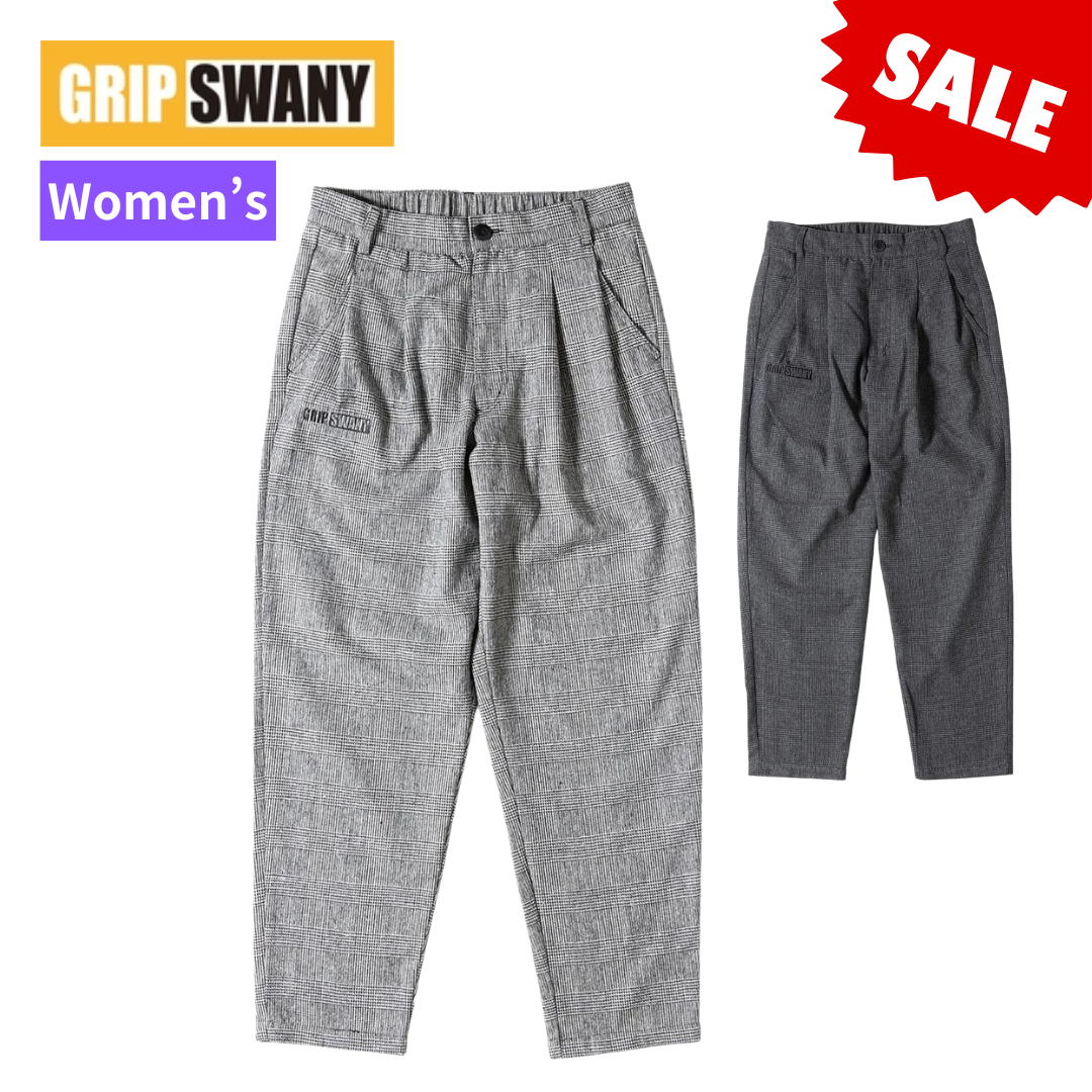 【SALE】 グリップスワニー GSW-45 W'S ツータック テーパードパンツ