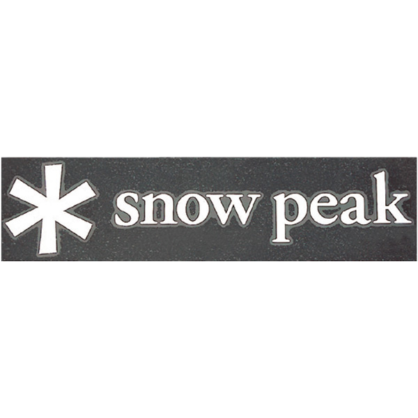snow peak　スノーピークロゴステッカーアスタリスクS NV-006