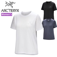 アークテリクス クラッグSLコットンエンブレムクルーショートスリーブ ウィメンズ