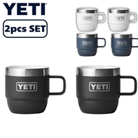 YETI�@�����O���[ 6oz �X�^�b�J�u���}�O 2PK ��2�Z�b�g