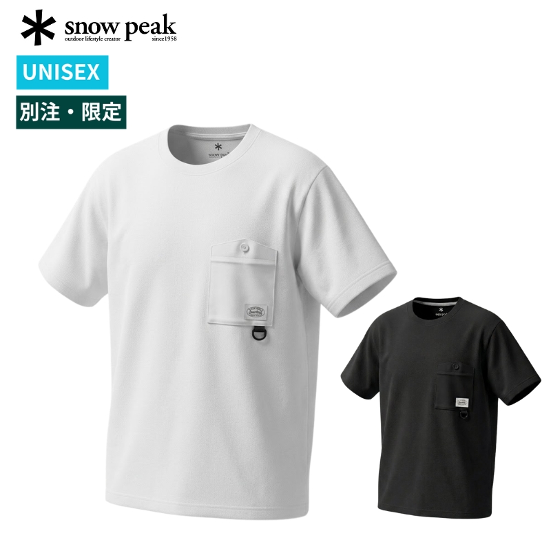 【WILD-1別注】 スノーピーク マウントポケットTシャツ
